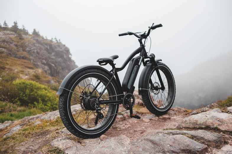 Vélo électrique en montagne